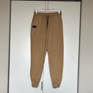 Tan Jogger Pants
